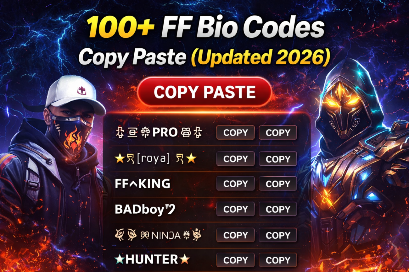 ff bio codes copy paste