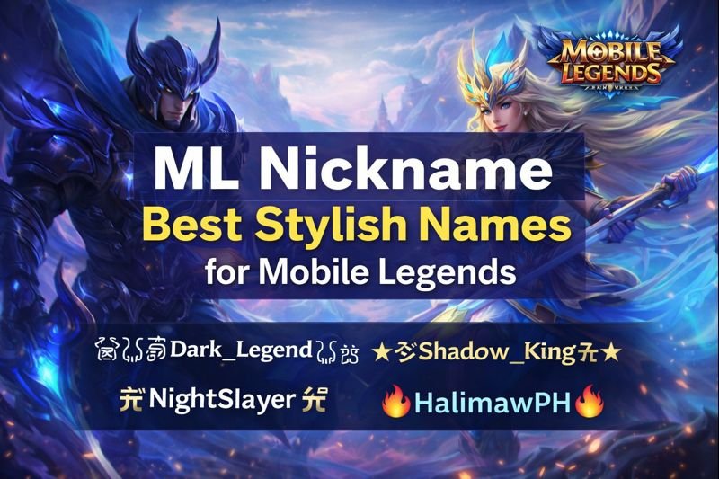 ML Nickname – Best Stylish Names for Mobile Legends
