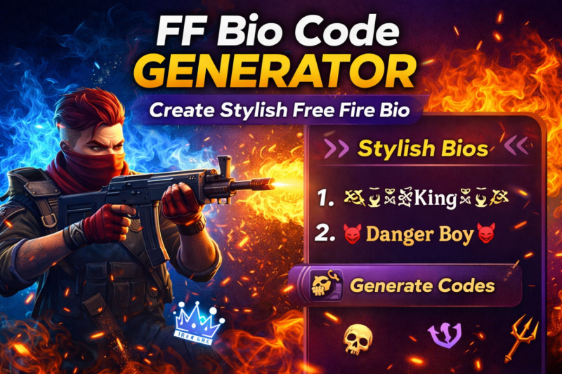 FF Bio Code Generator – Create Stylish Free Fire Bio