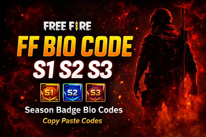 FF Bio Code S1 S2 S3 – Season Badge Bio Codes