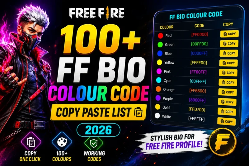 ff bio colour code